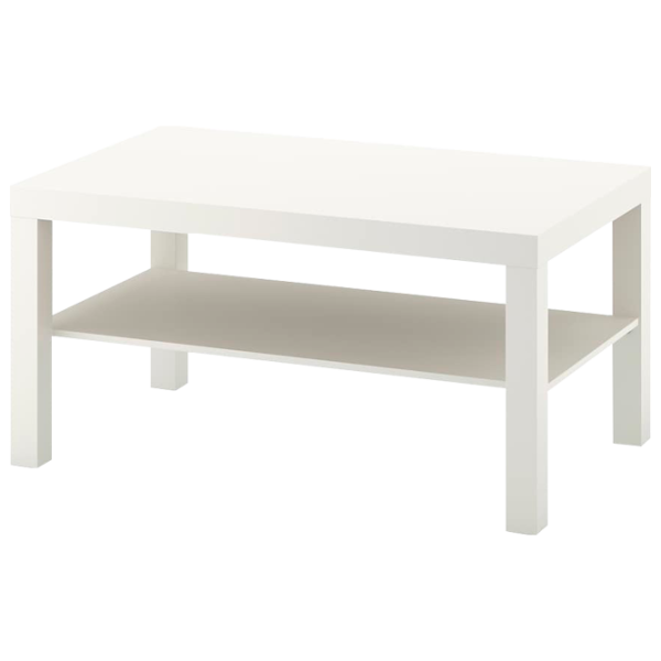 Măsuță de cafea Ikea Lack White photo 1