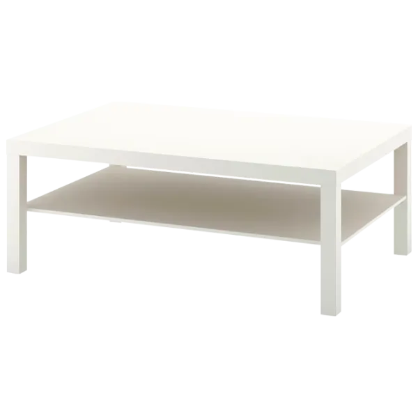 Măsuță de cafea Ikea Lack 118 - 78 White photo 1