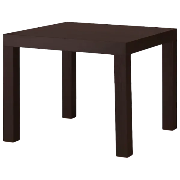 Журнальный столик Ikea Lack 55 - 55 Черный photo 1