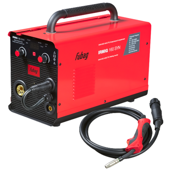 Aparat de sudat Fubag IRMIG 160 SYN 220 V ММА+MIG+MAG+TIG/ Red photo 1