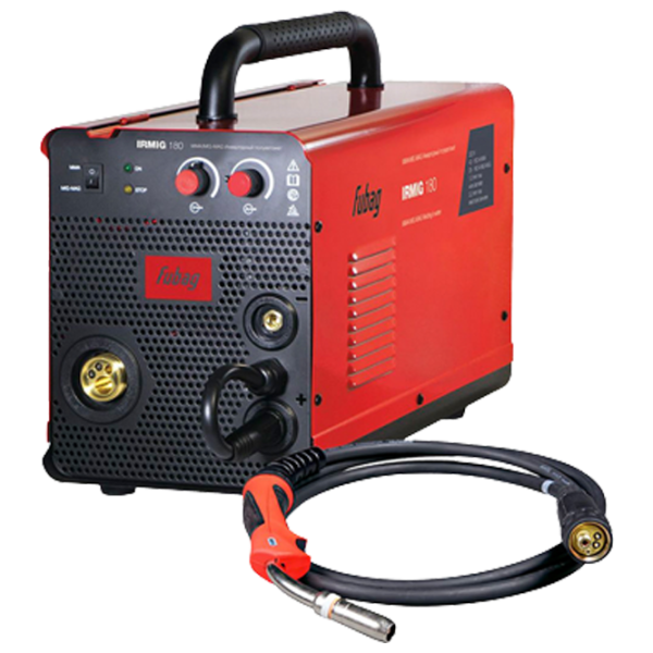 Aparat de sudat Fubag IRMIG 180 220 V MMA+MIG+MAG/ Red photo 1