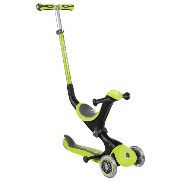 Trotinetă pentru copii cu trei roți Globber Go Up Deluxe (7234-001) 50 kg/ Green photo 1 Trotinetă pentru copii cu trei roți Globber Go Up Deluxe (7234-001) 50 kg/ Green photo 1