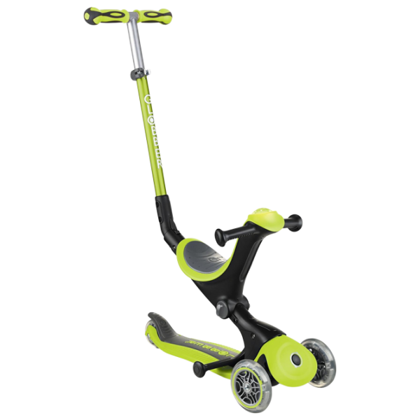 Trotinetă pentru copii cu trei roți Globber Go Up Deluxe (7234-001) 50 kg/ Green photo 1 Trotinetă pentru copii cu trei roți Globber Go Up Deluxe (7234-001) 50 kg/ Green photo 1