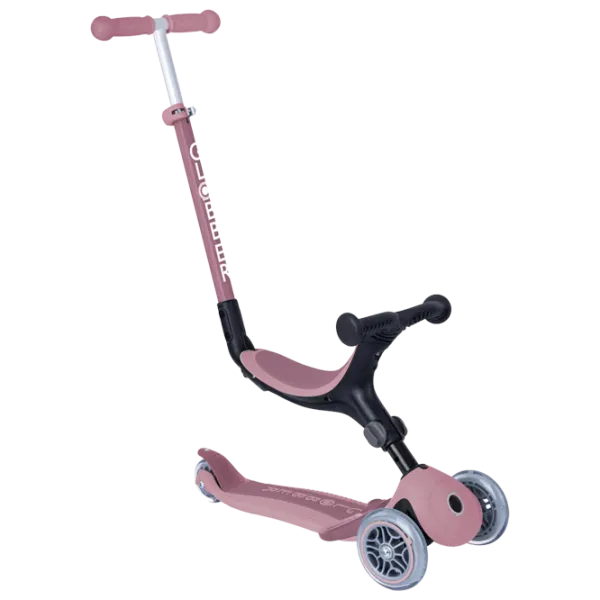 Trotinetă pentru copii cu trei roți Globber Go Up Foldable Plus (7235-001) 50 kg/ Pink photo 1 Trotinetă pentru copii cu trei roți Globber Go Up Foldable Plus (7235-001) 50 kg/ Pink photo 1
