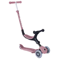 Trotinetă pentru copii cu trei roți Globber Go Up Foldable Plus (7235-001) 50 kg/ Pink