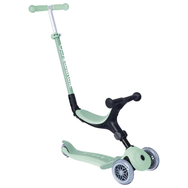 Trotinetă pentru copii cu trei roți Globber Go Up Foldable Plus (7235-002) 50 kg/ Green photo 1 Trotinetă pentru copii cu trei roți Globber Go Up Foldable Plus (7235-002) 50 kg/ Green photo 1