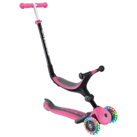 Trotinetă pentru copii cu trei roți Globber Go Up Foldable Plus (7235-003) 50 kg/ Pink