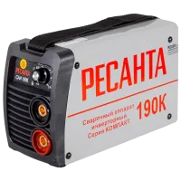 Сварочный аппарат Resanta САИ-190K 220 В ручная дуговая (MMA) / Серый