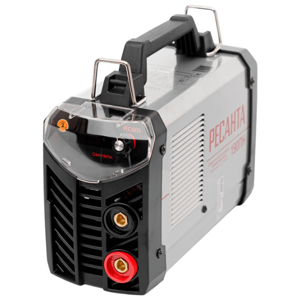 Aparat de sudat Resanta САИ-190ПН 220 V cu electrod (MMA)/ Gray photo 1