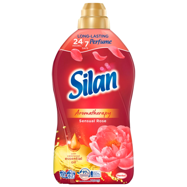 Balsam de rufe Silan Sensual Rose 1.36l Număr spălări: 62 photo 1