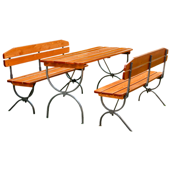 Набор мебели для террасы Mobilaiud Linz Металл/ Дерево/ Дерево/ Коричневый photo 1 Набор мебели для террасы Mobilaiud Linz Металл/ Дерево/ Дерево/ Коричневый photo 1