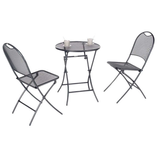 Set mobilă terasă Green Bay Balkon Metal/ Metal/ Metal/ Black photo 1 Set mobilă terasă Green Bay Balkon Metal/ Metal/ Metal/ Black photo 1