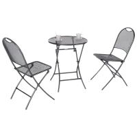 Набор мебели для террасы Green Bay Balkon Металл/ Металл/ Металл/ Черный