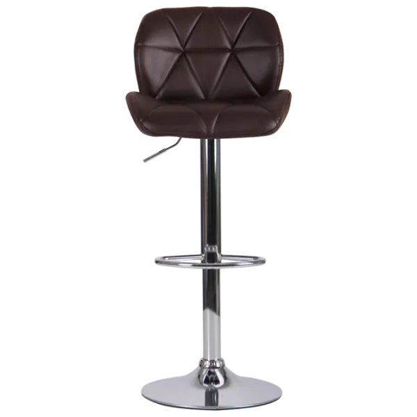 Scaun de bar AMF Vensan Piele artificială/ Metal/ Brown photo 1