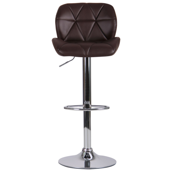 Scaun de bar AMF Vensan Piele artificială/ Metal/ Brown photo 1