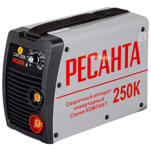 Aparat de sudat Resanta САИ-250K 260 V cu electrod (MMA)/ Gray photo 1