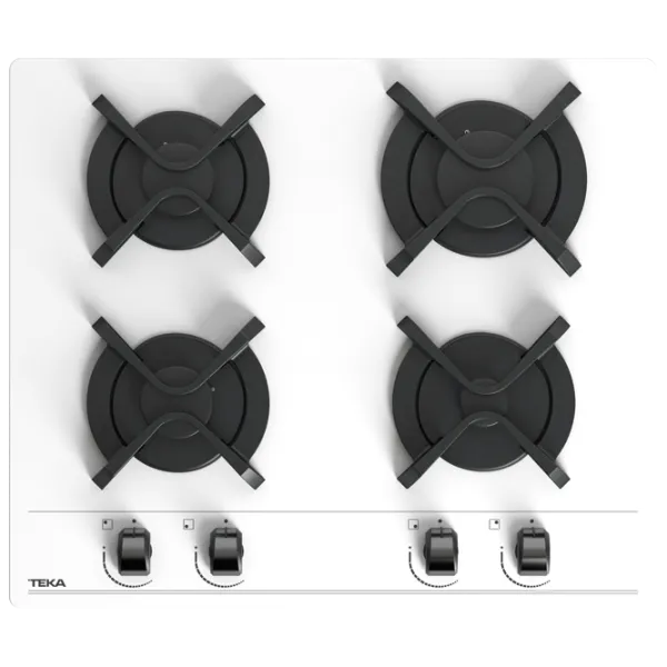 Plită încorporabilă pe gaz Teka GBC 64000 Sticlă călită/ White photo 1 Plită încorporabilă pe gaz Teka GBC 64000 Sticlă călită/ White photo 1