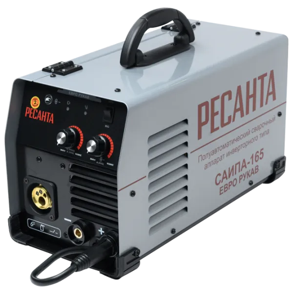 Сварочный аппарат Resanta САИПА-165 EUROPA 230 В полуавтоматическая (MIG/ MAG)/ Серый photo 1