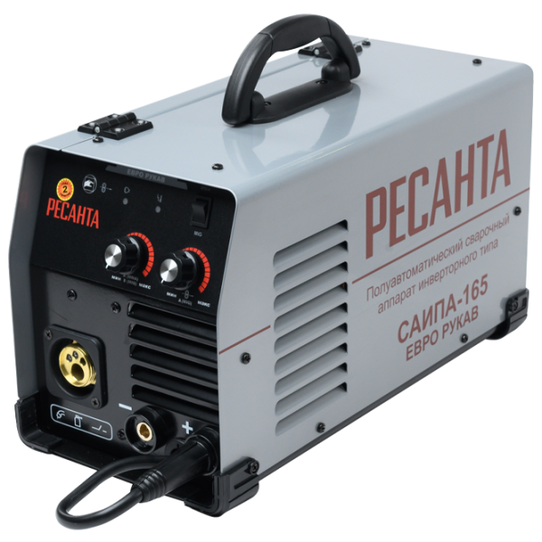 Сварочный аппарат Resanta САИПА-165 EUROPA 230 В полуавтоматическая (MIG/ MAG)/ Серый photo 1