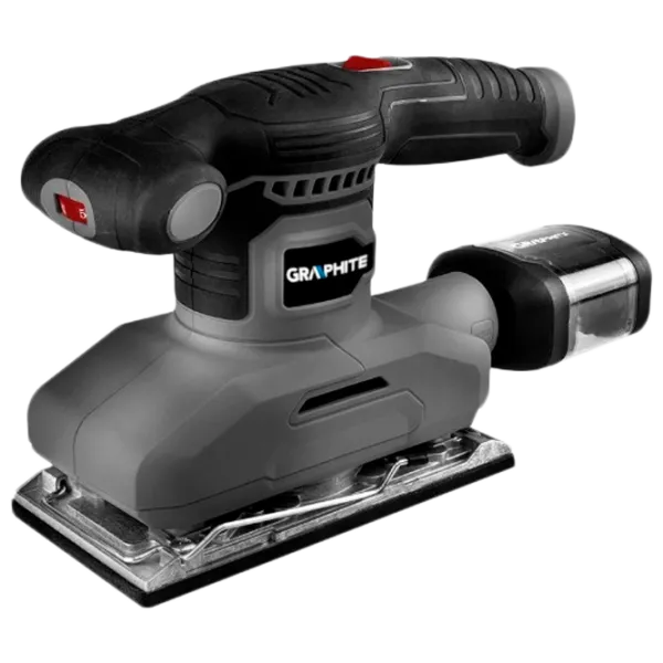 Șlefuitor Graphite 59G326 Cu vibrații/ 260 W/ Gray photo 1