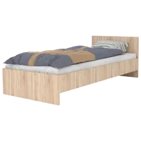 Кровать Haaus Remi 90 x 200 см/ ЛДСП/ Дуб cонома