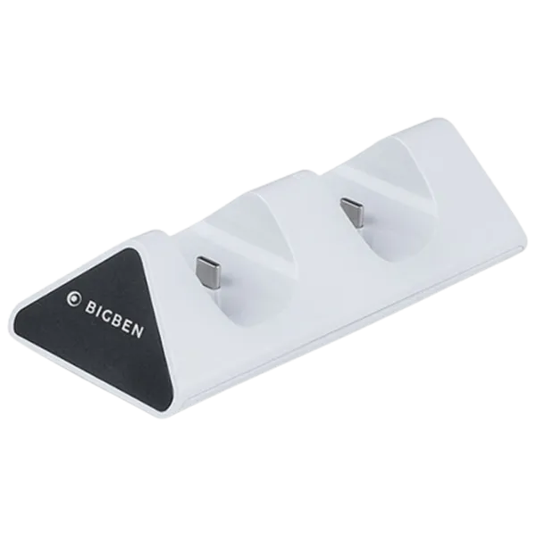 Stație de încărcare controller Sony PlayStation 5 DualSense Big Ben PlayStation 5 / White photo 1