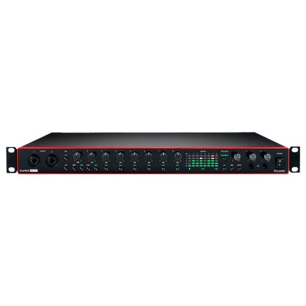Аудио интерфейс Focusrite Scarlett 18i20 3rd Gen 192 кГц/ 20 Гц - 20 кГц/ Черный photo 1