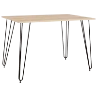 Кухонный стол Nowy Styl Aller ДСП/ Black