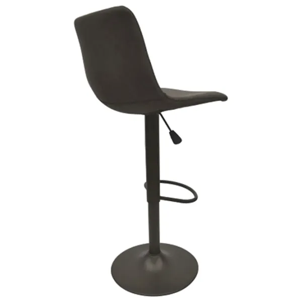 Scaun de bar DecoPrim SB-91 Piele artificială/ Oțel/ Dark Gray photo 1