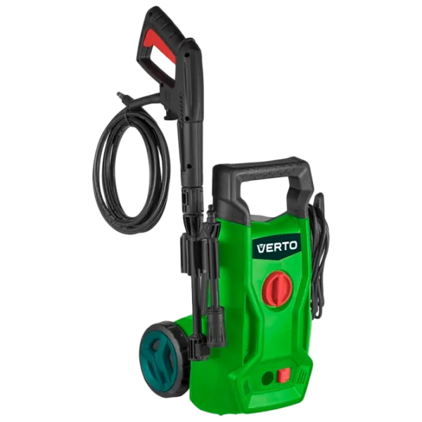 Maşină de curăţat cu presiune Verto 52G401 1400 W/ Green photo 1 Maşină de curăţat cu presiune Verto 52G401 1400 W/ Green photo 1