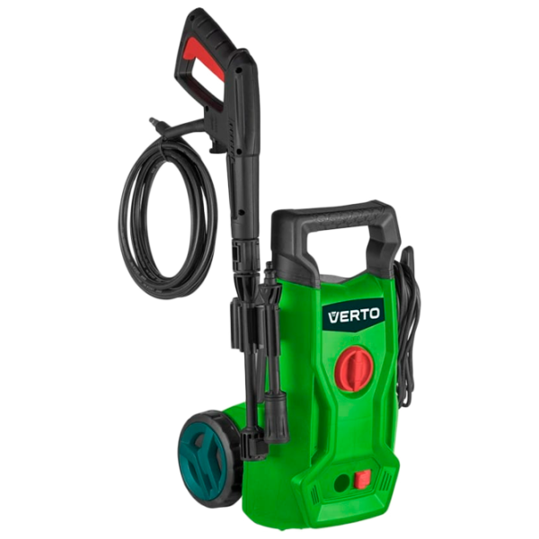 Maşină de curăţat cu presiune Verto 52G401 1400 W/ Green photo 1 Maşină de curăţat cu presiune Verto 52G401 1400 W/ Green photo 1