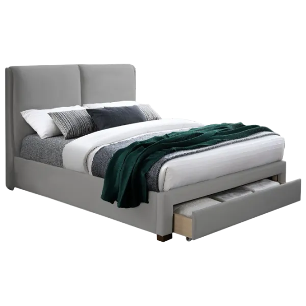 Кровать DecoPrim Latte 180 x 200 см/ Массив/ Серый photo 1