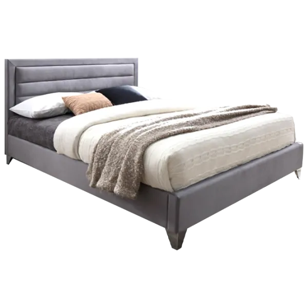 Кровать DecoPrim Sara 180 x 200 см/ Массив/ Серый photo 1 Кровать DecoPrim Sara 180 x 200 см/ Массив/ Серый photo 1