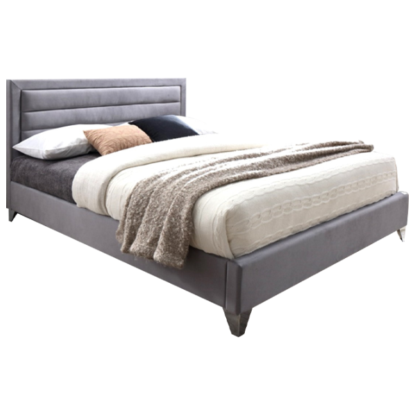 Кровать DecoPrim Sara 180 x 200 см/ Массив/ Серый photo 1 Кровать DecoPrim Sara 180 x 200 см/ Массив/ Серый photo 1