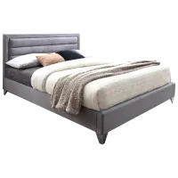 Кровать DecoPrim Sara 180 x 200 см/ Массив/ Серый