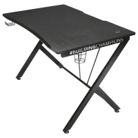 Masă gaming Trust GXT 711 Dominus MDF/ Black