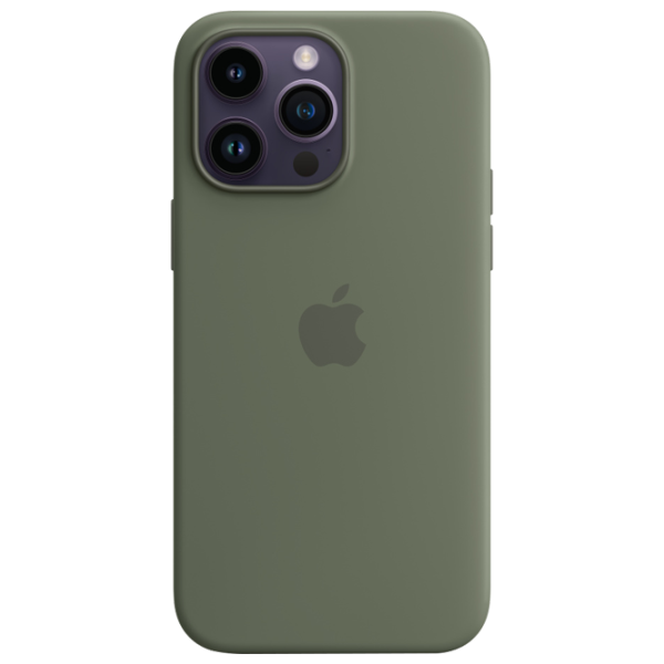Husă pentru smartphone Apple iPhone 14 Pro Max Apple/ Back/ TPU/ Olive Green photo 1 Husă pentru smartphone Apple iPhone 14 Pro Max Apple/ Back/ TPU/ Olive Green photo 1