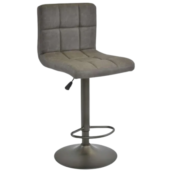 Scaun de bar Deco SB-044 Piele eco/ Metal/ Gray photo 1 Scaun de bar Deco SB-044 Piele eco/ Metal/ Gray photo 1