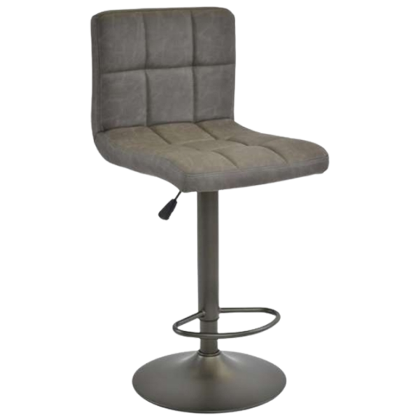 Scaun de bar Deco SB-044 Piele eco/ Metal/ Gray photo 1 Scaun de bar Deco SB-044 Piele eco/ Metal/ Gray photo 1