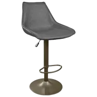 Барный стул Deco SB-39 Экокожа/ Металл/ Black Grey