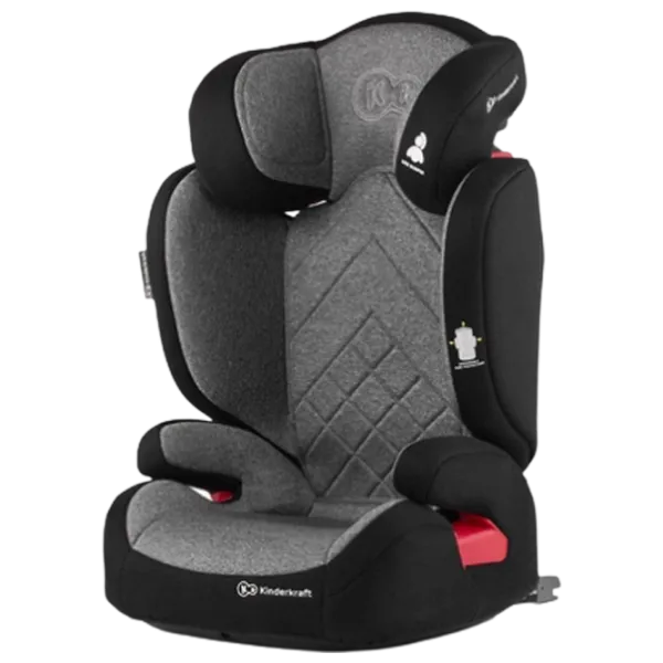 Детское автокресло KinderKraft Xpand (KKFXPANGRY000) 4 года - 12 лет/ 36 кг/ Серый photo 1 Детское автокресло KinderKraft Xpand (KKFXPANGRY000) 4 года - 12 лет/ 36 кг/ Серый photo 1