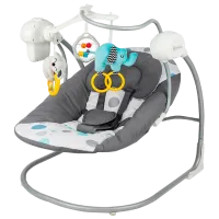 Leagăn pentru bebeluși KinderKraft Minky (5245763) 9 kg/ Gray