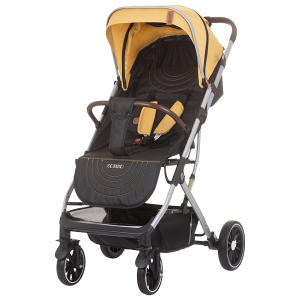 Cărucior pentru copil Chipolino Combo 3800931050900/ Yellow photo 1