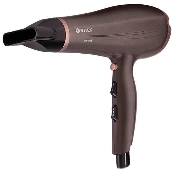 Фен Vitek VT-8211 2400 Вт / Коричневый photo 1