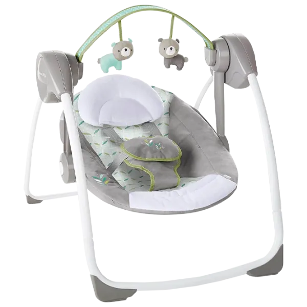 Детские качели Bright Starts Comfort & Harmony Kendrick (11442) 9 кг/ Серый photo 1