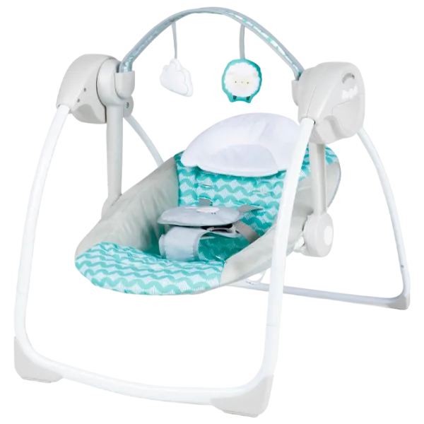 Детские качели Bright Starts Swingity Swing Goji (12536 ) 9 кг/ Серый photo 1