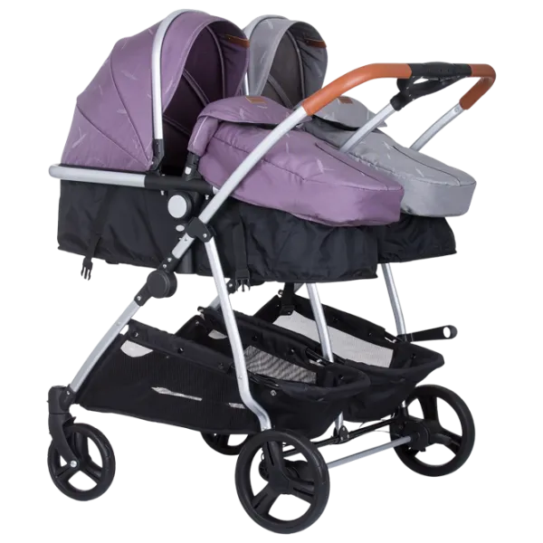 Детская коляска Chipolino Duo Smart 3800931047498/ Сиреневый photo 1