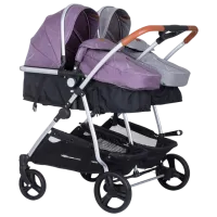 Детская коляска Chipolino Duo Smart 3800931047498/ Сиреневый