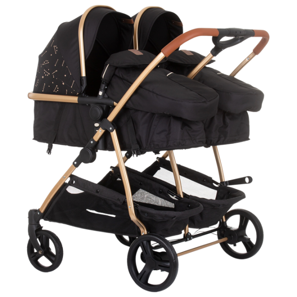 Cărucior pentru copil Chipolino Duo Smart 3800931051082/ Black photo 1