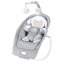 Детские качели Bright Starts Ingenuity Cuddle Lamb (04871 ) 18 кг/ Серый